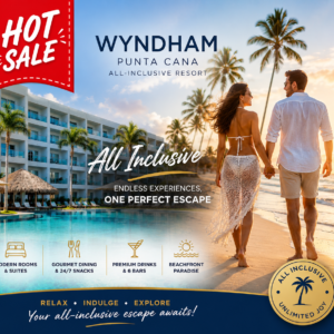 Wyndham Alltra Punta Cana for a couple and 2 kids